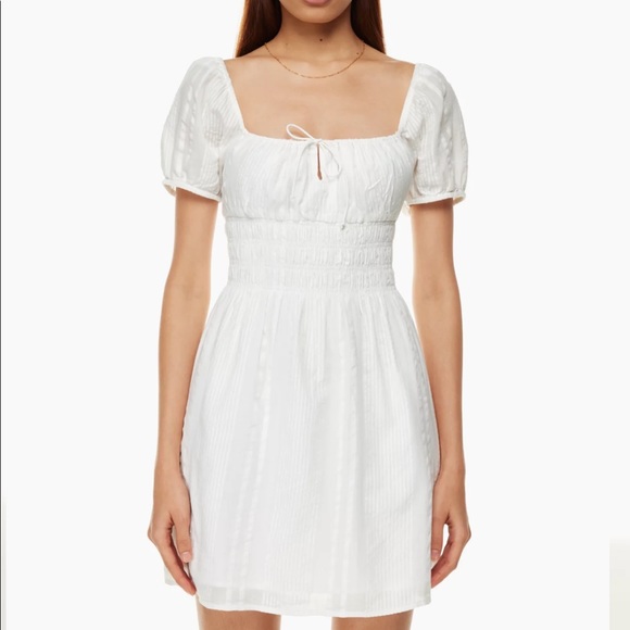 Aritzia Dresses Aritzia White Dress Poshmark